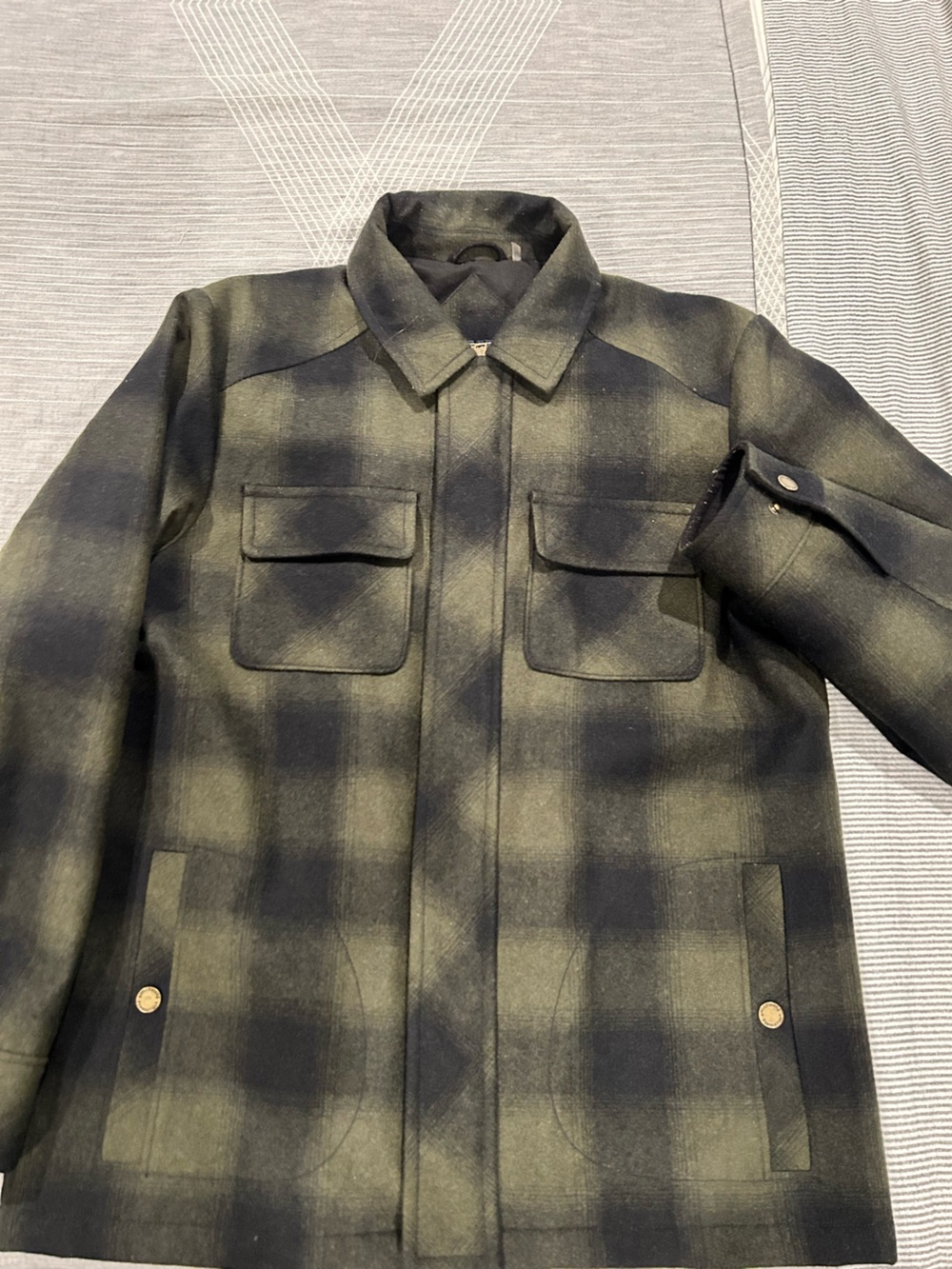 Pendleton Heavy Wool Blend Plaid Jacket Men’s L